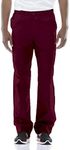 Dickies Men's Pull-On Pant with 7 Pockets Elastic Waistband, Wine, 3X-Large