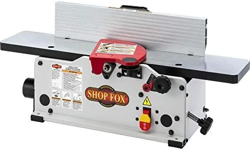 Shop Fox W1876 6" Benchtop Jointer with Spiral-Style Cutterhead