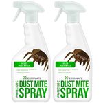 Xterminate Dust Mite Spray 2 x 1L HSE Approved and Licensed Killer Treatment Non-Staining. Ideal for Carpets, Upholstery, Bedding etc. Treats & Controls Re-infestation. Helps Prevent Allergies