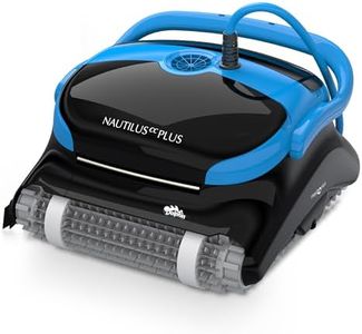 Dolphin Nautilus CC Plus Robotic Pool Vacuum – Wall Climbing, Smart Navigation, for In-Ground Pools up to 50ft