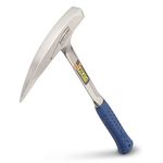 Estwing E3-23LP 22 oz Long Handled Rock Pick with Pointed Tip & Shock Reduction Grip