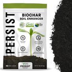 Persist Horticultural Charcoal 3qt Bag, Biochar Soil Amendment for Indoor Plants, Improves Potting Soil for Indoor Plants & Terrariums, 100% Natural Active Carbon House Plant Soil Enchancer