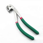 Car Door Fender Panel Crimp Dent Edge Pliers Car Fender Edge Repair Tools Paintless Dent Repair Kit Autobody Metal Repair Tool for Wheel Eyebrow Flat Hole Pliers Green