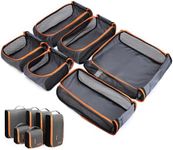 BAGSMART Keep Shape Packing Cubes f