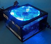 SHARK TECHNOLOGY ATX-1000-LED Silent 1000W 120mm Blue LED Fan Active PFC Dual PCI-E Gaming PC ATX Power Supply