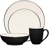 Noritake Colorwave 4-Piece Place Setting, Service for 1 graphite-8034-04G