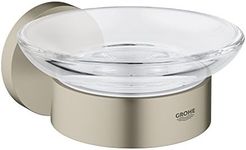 Grohe 40444EN1 Essentials Soap Dish with Holder, Brushed Nickel