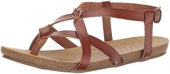 Blowfish Malibu Women's Granola-b Flat Sandal, Scotch Dyecut, 10