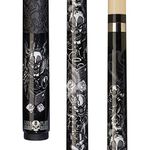 Players Pool Cue Stick - Live Hard Series Killer Klown Edition D-CN