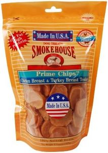 Smokehouse 100-Percent Natural Prime Chips Dog Treats