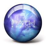 Pyramid Path Rising Bowling Ball (Purple/Steel Blue, 12 lb)