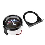 Car Voltmeter Ammeter 2 inch 52mm, DC 12V Ammeter Guage Car Ammeter Voltmeter 60-0-60A AMP Gauge Volt Meter for Car Motorcycle Vehicle Tractor Modificaton 60 Amp Ammeter Alt Gauge