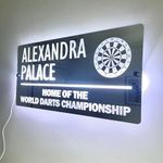 Alexandra Palace LED Mirror | Darts Light-Up Sign | Darts Gift