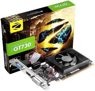 ZEBRONICS Pci_E- GT730 4GD3,Powered By NVIDIA,GDDR3 Graphics Memory With 64 Bit Memory Bus,Supports PCI Express(2.0) X 8,Supports Directx 11 & Opengl 4.4,Maximum Supported Resolution 4096 X 2160 @24Hz
