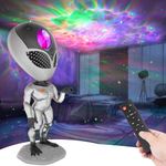 CGNiONE Star Projector, Aliens Galaxy Projector for Bedroom, Starry Nebula LED Lamp with Timer and Remote, Aliensun Night Light Kids Adults Gaming Room, Home Theater Room Decor, (005)