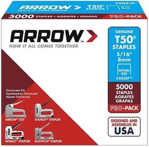 Arrow Fastener 505IP Genuine T50 5/16-Inch Staples, 5,000-Pack - 2 Pack