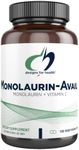 Designs for Health Monolaurin-Avail - 1000mg Glycerol Monolaurate + Vitamin C with Sunflower Lecithin to Enhance Monolaurin Absorption - Non-GMO + Gluten Free Immune Support Supplement (120 Capsules)