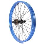 KHE BMX Rear Wheel 20 Inch 7005 Aluminium 36 Hole 14 mm Blue Anodised 16 Teeth Sprocket