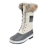 Northside Girls' Bishop JR Snow Boot Birch 5 Medium US Little Kid