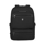 Victorinox Official Genuine Business Backpack, Works Professional Cordura, Deluxe Backpack, Black, Black (Black 19-3911tcx)