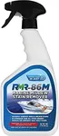 RMR-86M Marine Mildew-Stain Remover, Five Times Stronger Than Other Brands, Instantly Removes Mold and Mildew Stains, Sodium Hypochlorite Formula, Less Abrasive, Easy to Use, 32 Ounces