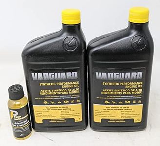 Briggs & Stratton (Pack of 2) 15W-50 Quarts Full Synthetic Vanguard Engine Oil and Fuel Treatment