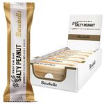 Barebells Protein Bars | 20g protein low carb chocolate bars | after workout low calorie snacks 12 x 55g (White Salty Peanut)