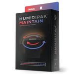 D'Addario PW-HPK-01 Humidipak Automatic Humidity Control System for Guitar, Black Small Medium Large X-Large 2X-Large