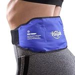 Hilph Ice Pack for Back Pain Relief, Reusable Lower Back Ice Pack Hot Cold Compression Therapy Lumbar Ice Pack for Back Injuries, Sciatic Nerve, Herniated or Degenerative Disc, Tailbone Pain-Blue