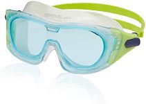 Speedo Unisex-Child Swim Goggles Proview Mask, Clear/Celeste