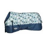 WeatherBeeta ComFiTec Essential Standard Neck Medium Horse Blanket, Winter Print, 78"