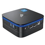 KAMRUI AK1PLUS Mini PC, Intel 12th Gen Alder Lake- N97(up to 3.60GHz) Mini Desktop Computers,16GB DDR4 RAM 512GB ROM Micro PC Support 4K UHD/WiFi6/BT5.2/Dual HDMI LAN for Home School Office