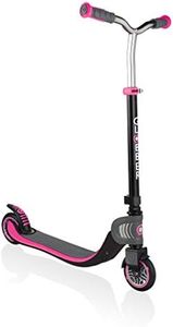 Globber – Kids Teen Scooter Flow Foldable 125, 2-Wheel Scooters Adjustable Height Kick Scooter, Perfect Choice for Children to Transition to Their First 2-Wheel Scooter. Robust Design up to 220lbs