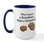 CafePress Stays At Grandmas! Large 