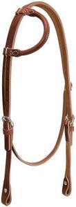 Weaver Leather Horizons Rolled Sliding Ear Headstall Sunset, Horse