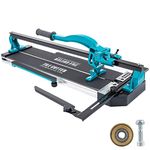 VEVOR Manual Tile Cutter, 1000mm 39 Inch Tile Cutter, 15mm Tile Cutter, Tile Cutting for Precision Cutting