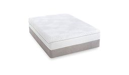 Tempur Waterproof Mattress Protector, Fabric, White, Full