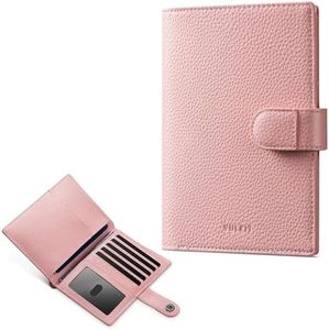 VULKIT Dual Passport Airtag Wallet for RFID Blocking 2 Passports Holder