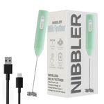 Nibbler Home Rechargeable Milk Frother & Coffee Whisker with Dual Spring Technology | 1 Year Replacement Warranty | Easy Storage