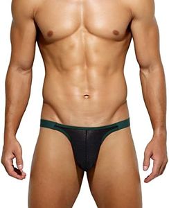 Casey Kevin Tanga para Hombre String Sexy Ropa Interior Invisible Transpirables Thong Slips