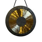 The Gong Shop 8” Chau Gong - Includes Gong Mallet & Hanging String/Authentic Chinese Chau Gong/Shimmering Wash/Focused Tone/Hand Selected For Quality/Great for Sound Healing, Home, or Office