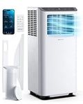 Pro Breeze 4-in-1 Portable Air Conditioner 9000 BTU – Smart Home WiFi Compatible - 24 Hour Timer & Window Venting Kit Included. Powerful Air Conditioning Unit with Class A Energy Efficiency Rating