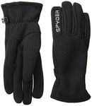 Spyder Women's Core Sweater Conduct Gloves, Black, Small