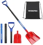 WORKPRO 47" Adjustable Snow Shovel,