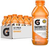 Gatorlyte Rapid Rehydration Electrolyte Beverage, Orange, 20oz Bottles (12 Pack)