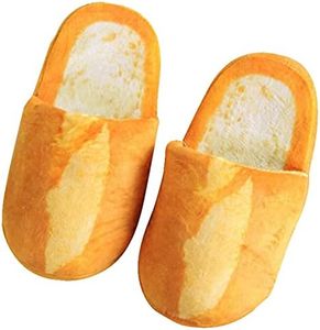 October Elf Adult Autumn Winter Slippers Warm Home Shoes (French Baguette M)