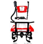 DVI 3 HP 63CC 2 Stroke AIR Cooled Petrol Engine Mini Power Tiller| Cultivator| Weeder Used for Weeding in All Types of Agriculture Crops, Fruits and Vegetables with Metal Carbon Blades