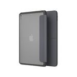 RHINOSHIELD Case for iPad compatible with iPad 9th Gen (10.2 inch)|Multi-angle Stand, Detachable Magnetic Folio, Auto Sleep/Wake Cover, Drop Resistant, Shock Absorbent - Ultimate Gray