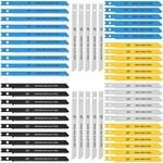 Abizarch 54Pcs Jig Saw Blade Set Hi