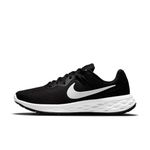 NIKE Men's Nike Revolution 6 Nn Sneaker, Black White Iron Grey, 10 UK